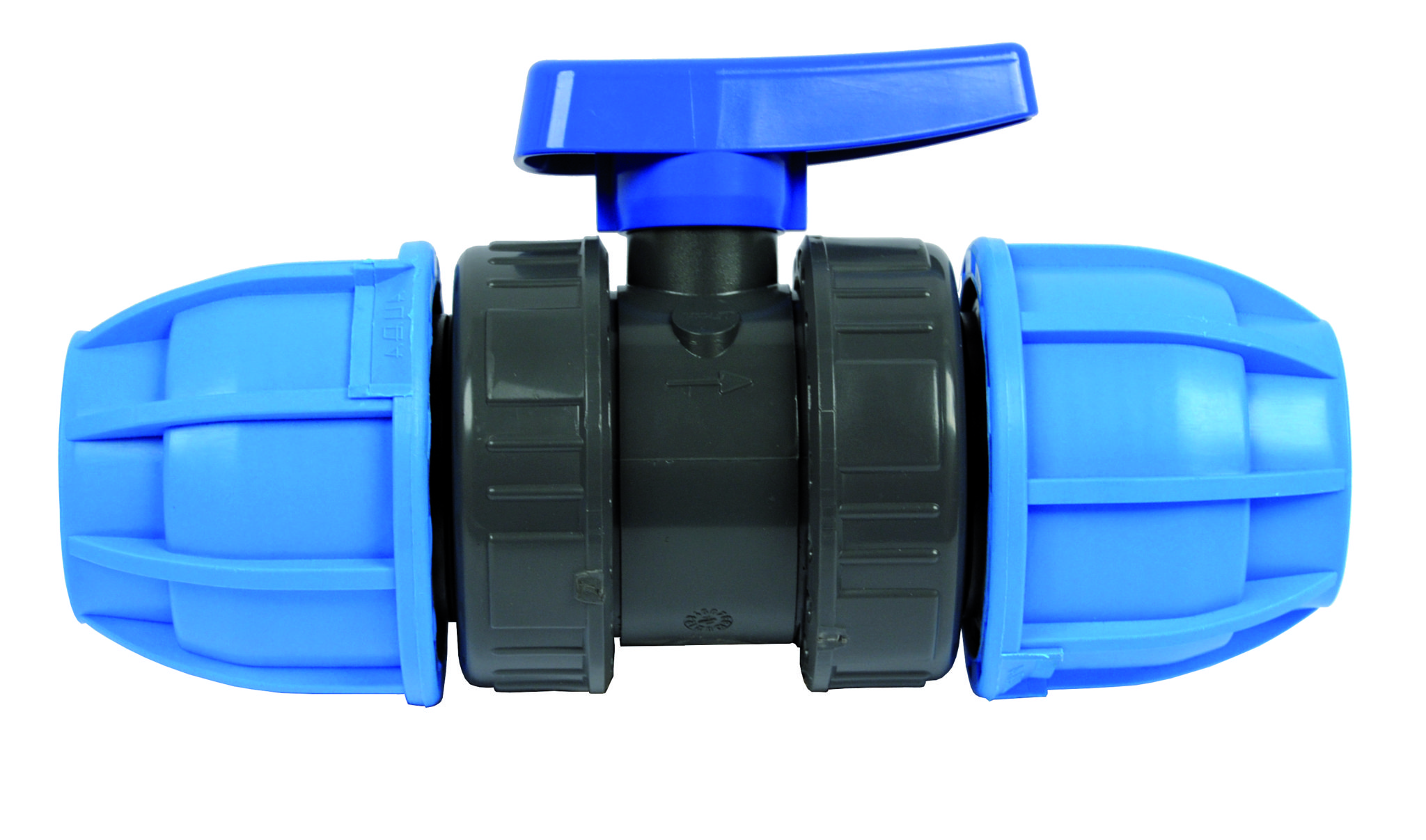 PVCU double union ball valve BV EFFAST