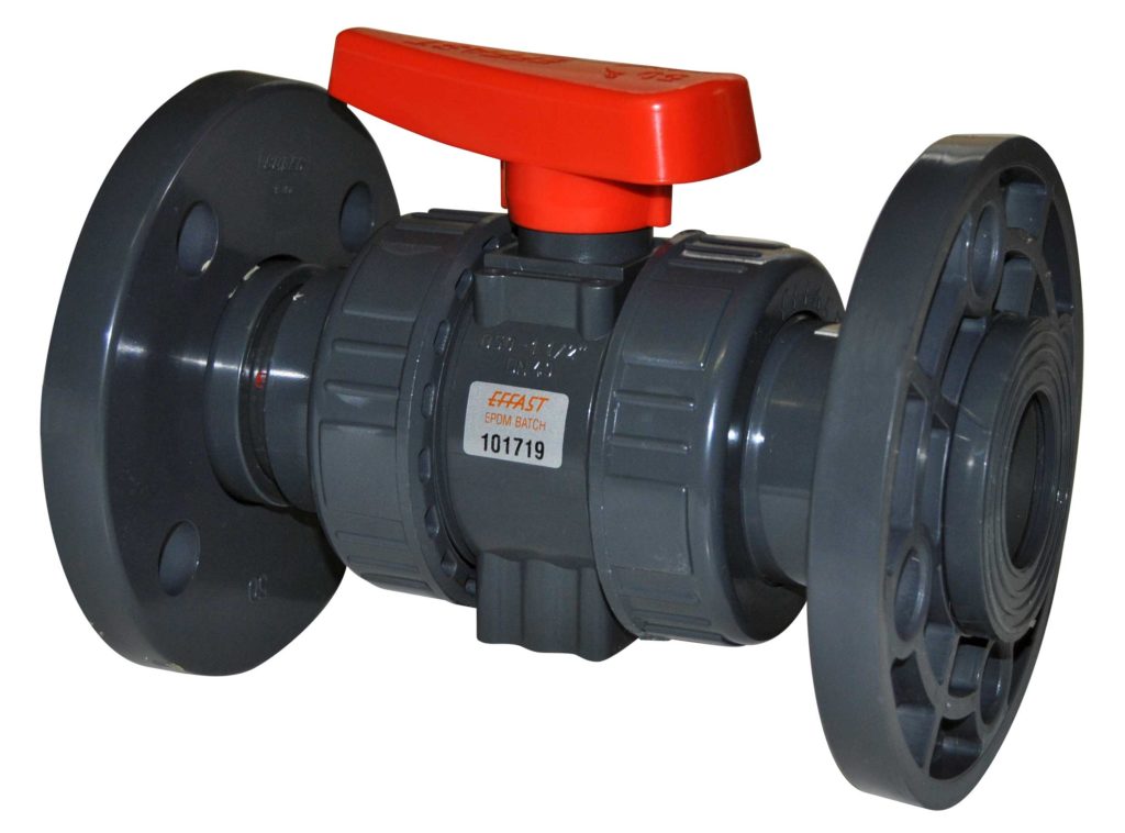 PVCU true union ball valve BK1 EFFAST