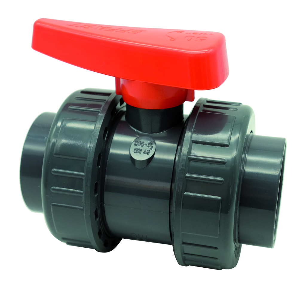 PVCU true union ball valve BX EFFAST