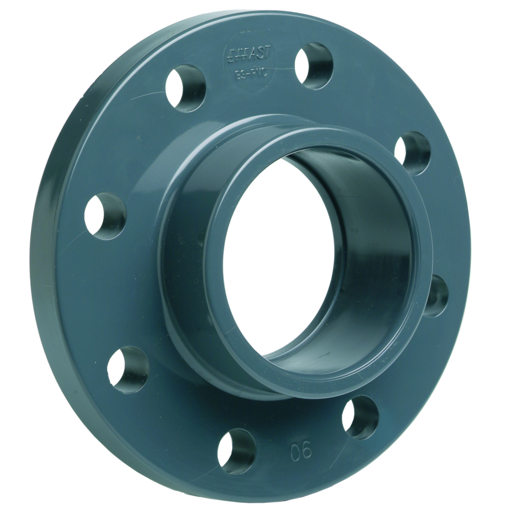 PVC-U fixed flange BS 10 table D/E - EFFAST - 100% Made in Italy