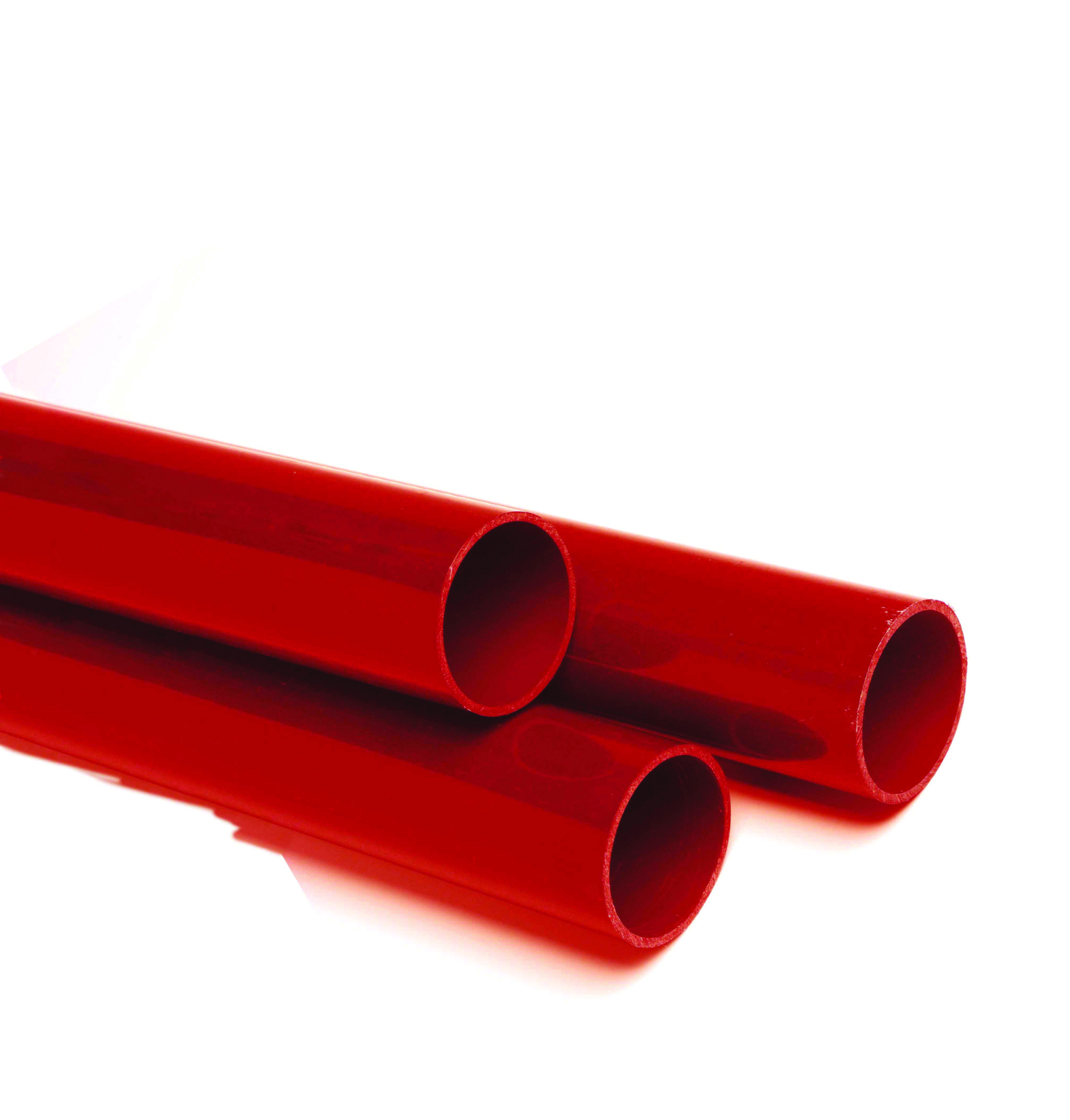 RED ABS pipe - EFFAST - 100% Made in Italy