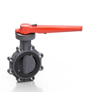 PVC-U PROFLOW® P butterfly valve - EFFAST - 100% Made in Italy