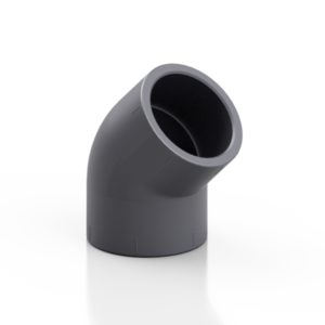 PVC-U elbow 45° - EFFAST - 100% Made in Italy