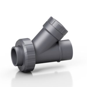 PVC-U angle seat ball check valve - EFFAST - 100% Made in Italy