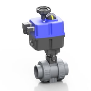 ABS ball valve electrically actuated - EFFAST - 100% Made in Italy