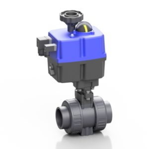 PVC-U electric ball valve BK1 - EFFAST - 100% Made in Italy