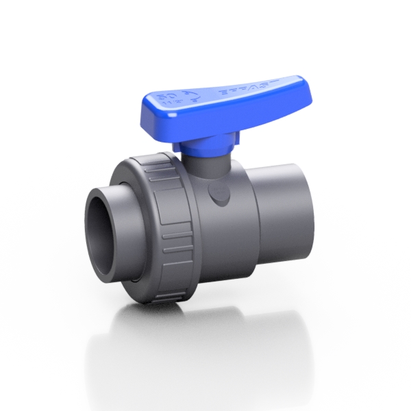 PVC-U single union ball valve SV - EFFAST - 100% Made in Italy