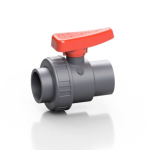 PVC-U single union ball valve SX - EFFAST - 100% Made in Italy