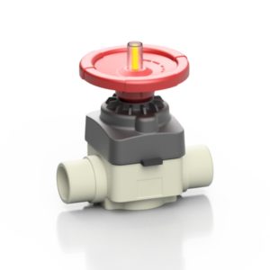 Effast-Diaphragm valves PP-H-metric spigots