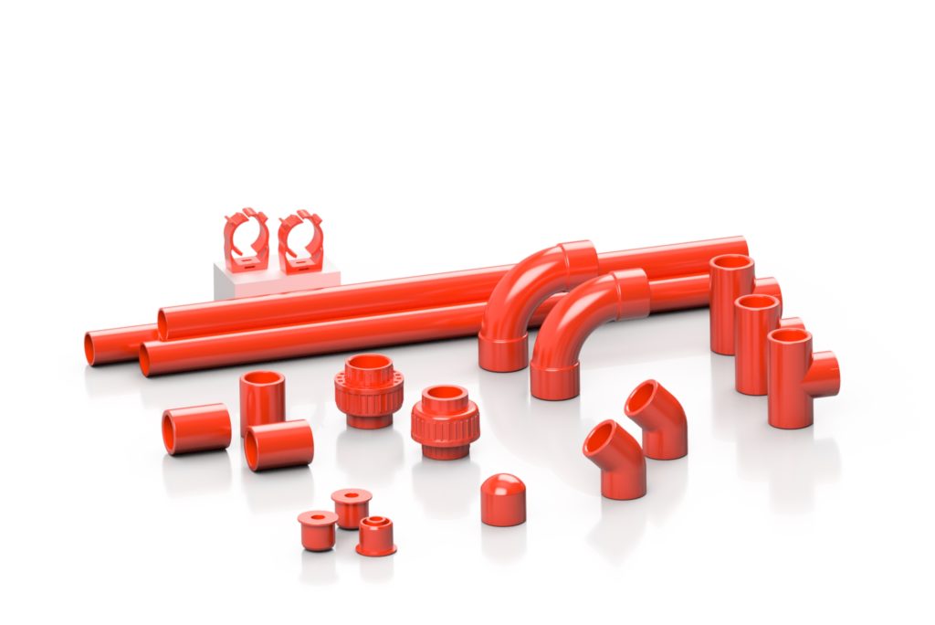 Polimeri ABS ROSSO - EFFAST - 100% Made in Italy