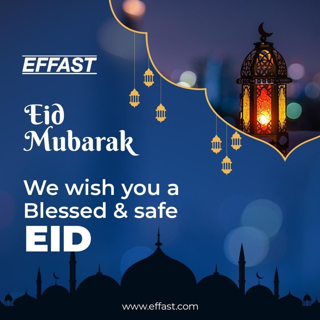 EFFAST - Valves and Fittings proudly manufactured in Italy 100%- Eid Mubarak