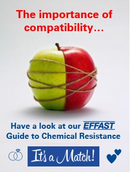 EFFAST - Valves and Fittings proudly manufactured in Italy 100%-Chemical compatibility