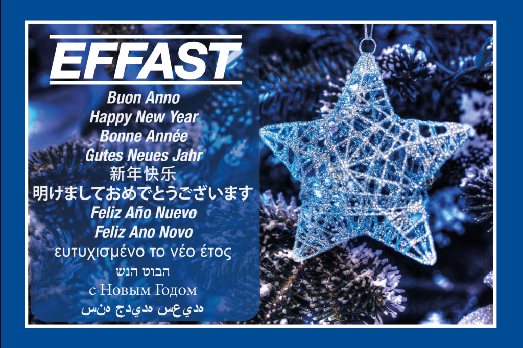 EFFAST - Valves and Fittings proudly manufactured in Italy 100%- Auguri Natale 2021
